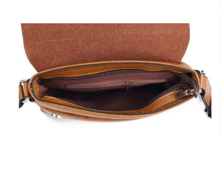 PU Leather Horizontal Casual Bag