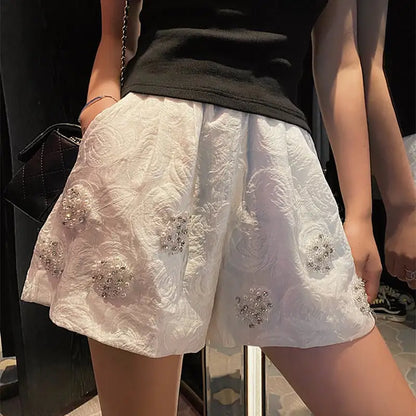 Loose Slim Black Casual Summer Pants