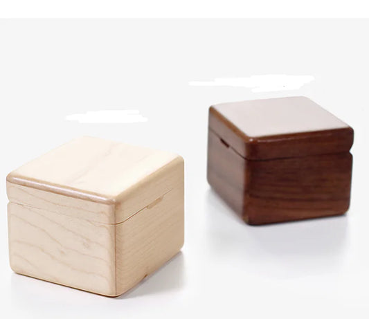 Vintage Wooden Music Box Photo Frame - Castle in the Sky