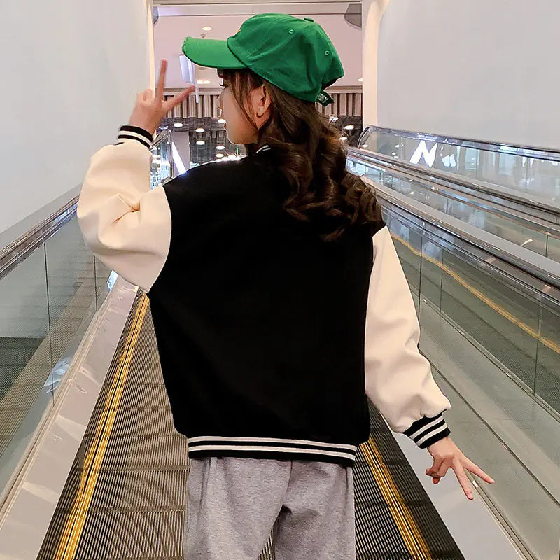 Kids Better Baseball Jacket - Green