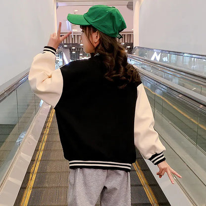 Kids Better Baseball Jacket - Green