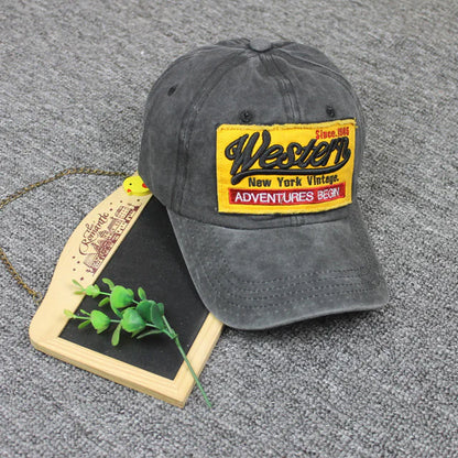 Unisex Duckbill Washed Baseball Cap