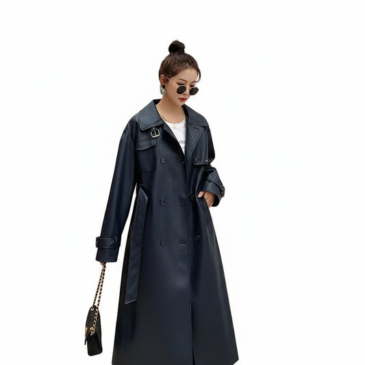 Women's Mid-Length  Loose Fit British Style Waistcoat