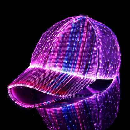 LED Glow Baseball Cap