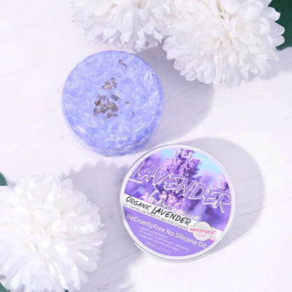 Lavender Handmade Shampoo Soap Bar for Moisture Control