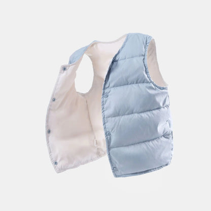 Kids' Lightweight Down Vest for Boys and Girls