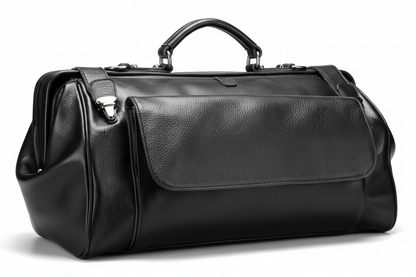 Genuine Leather Business Travel Luggage Bag