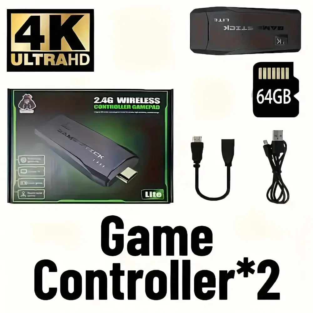 M8 Retro Wireless Console - 64GB SD