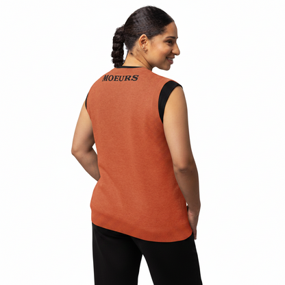 Moeurs Knit V-neck vest
