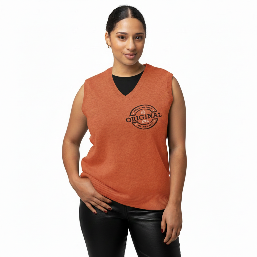 Moeurs Knit V-neck vest