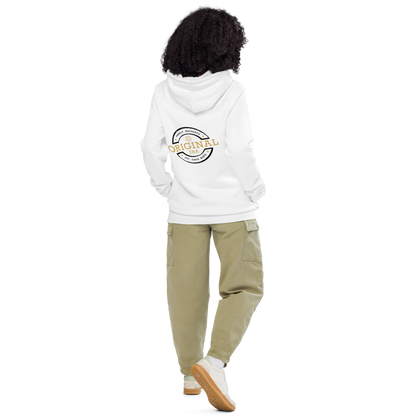 ORIGINAL ERA Classic Accent Gold Unisex organic side pocket hoodie