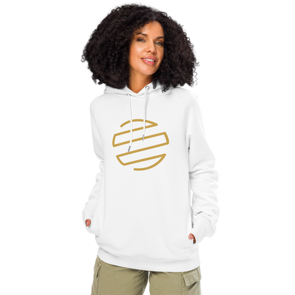 ORIGINAL ERA Classic Accent Gold Unisex organic side pocket hoodie