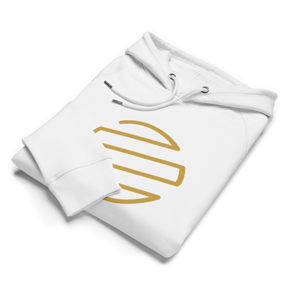 ORIGINAL ERA Classic Accent Gold Unisex organic side pocket hoodie