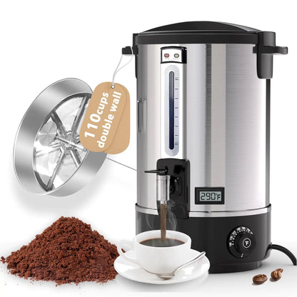 Premium 110-Cup Commercial Coffee Urn