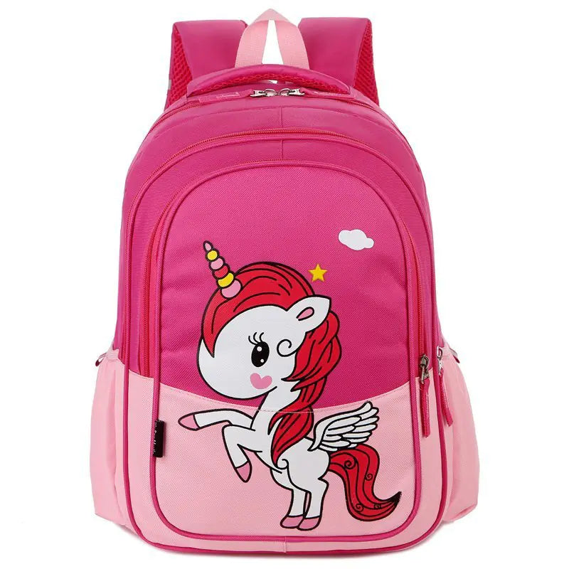 Cross-Border Kids Backpack for Ages 3-7 (Cartoon Design)