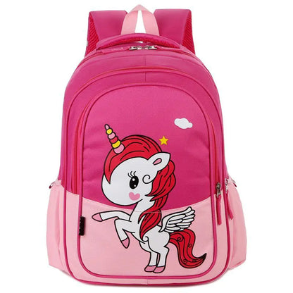 Cross-Border Kids Backpack for Ages 3-7 (Cartoon Design)