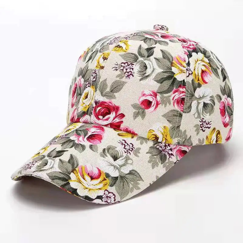 Casual Floral Sun Hat for Women