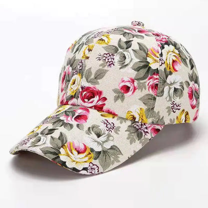 Casual Floral Sun Hat for Women
