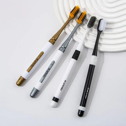 2pcs Soft-Bristled Toothbrush with Wide Brush Head