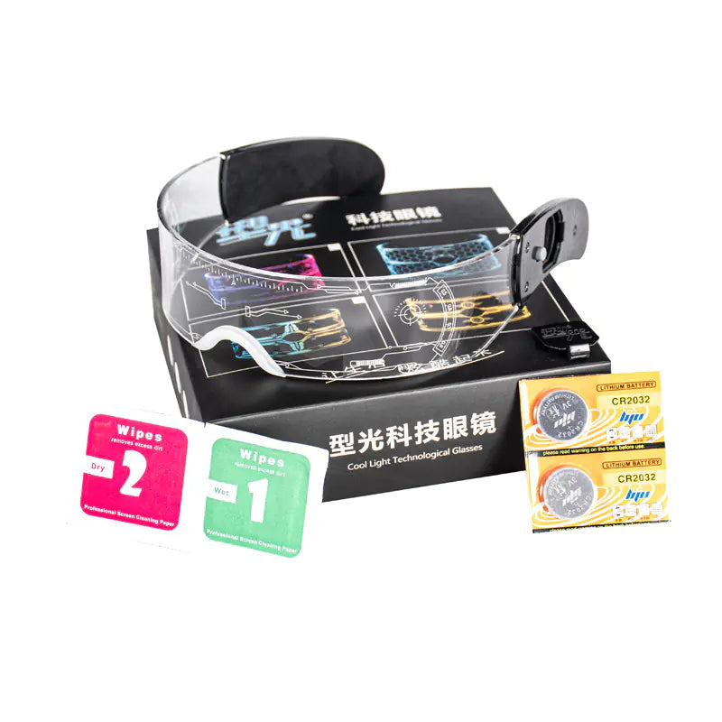 Colorful LED Bouncing Disco Glasses