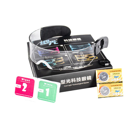 Colorful LED Bouncing Disco Glasses