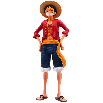 One Piece Luffy Large Smiling Face Figure with Exchangeable Faces