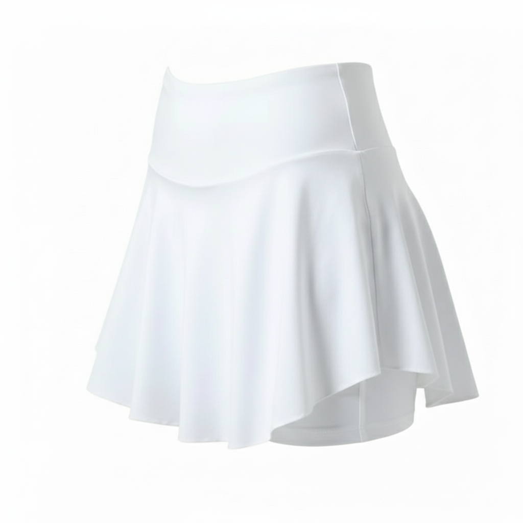 Chic Women's Pleated High-Waist Tennis Skirt