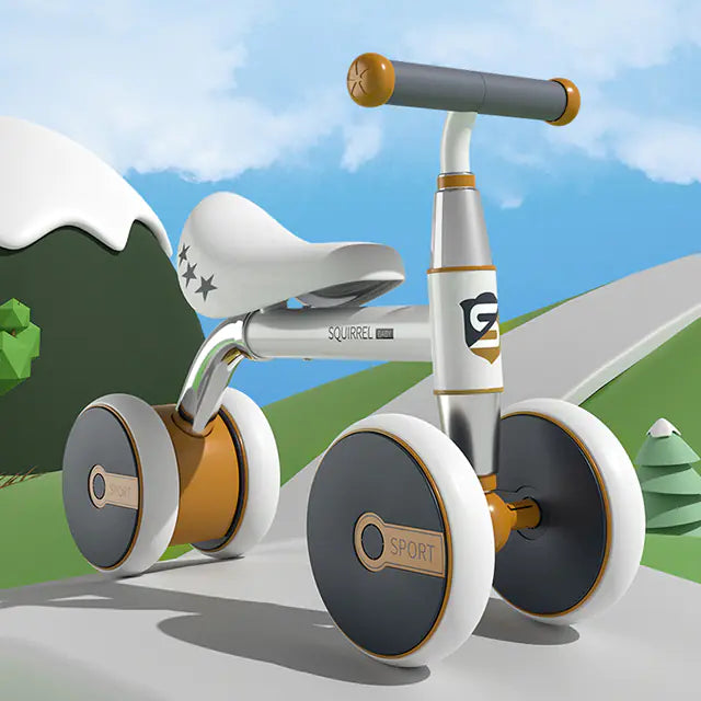 Doki Toy Baby Walker Balance Bike for Ages 12-36 Months