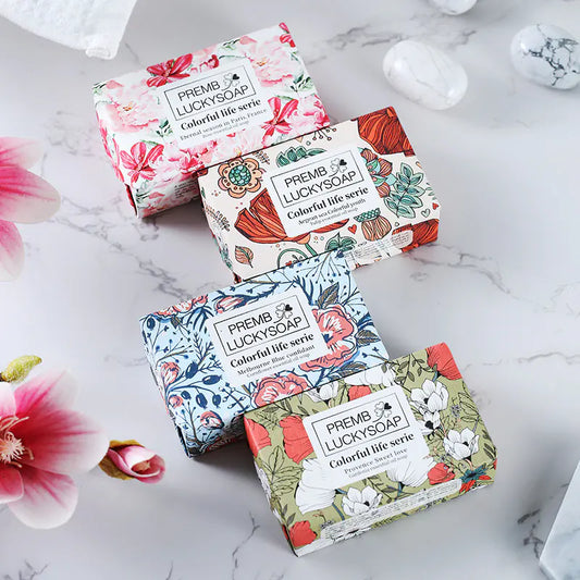 Handmade Cold Process Soap with Essential Oils 150g