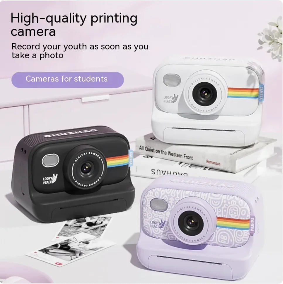 Kid's Printable Polaroid-Style Camera - Ideal Gift