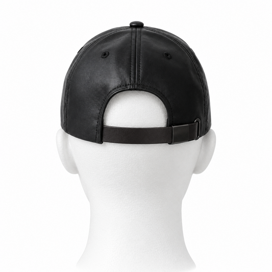 Men's Leather Baseball Cap