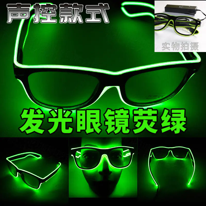 LED Neon Glasses for Music Parties and Events