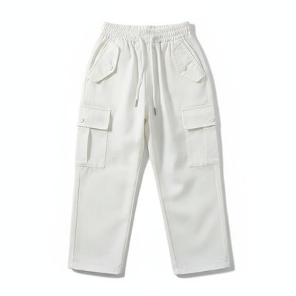 Cotton Cargo Pants for Infants and Toddlers (All Seasons)