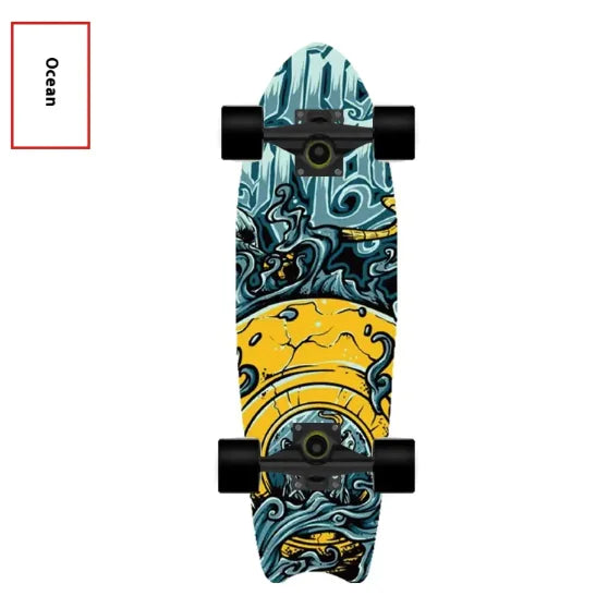 Wave Rider Fishtail Skateboard