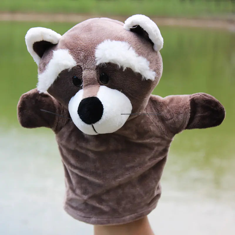 Plush Cartoon Animal Puppets