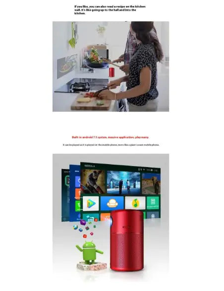 NEBULA Wireless Indoor/Outdoor Projector