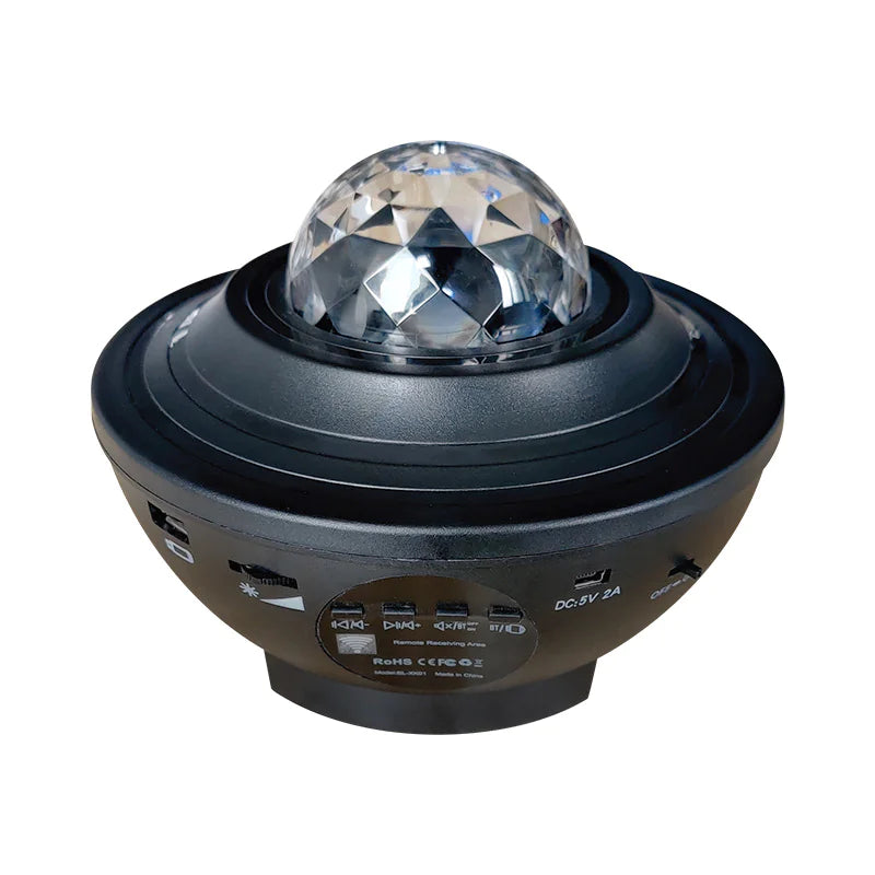 Bluetooth Music Laser Projector Night Light | Multi-Color with Remote
