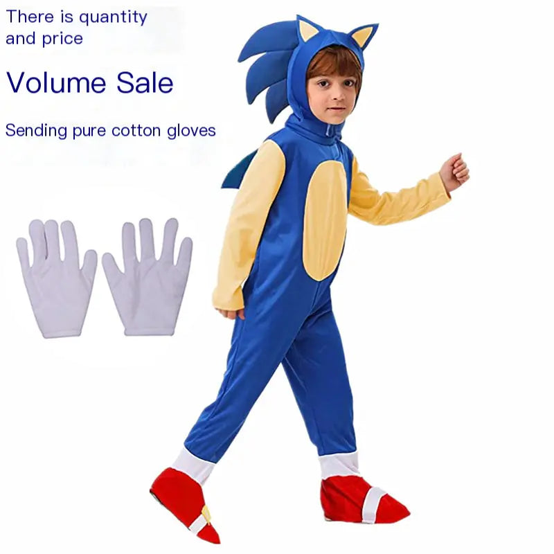 Sonic Play Gear for Kids - Cosplay Suit