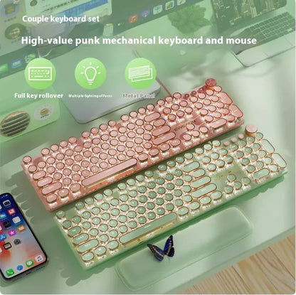 Dual-Mode E-Sports Mechanical Keyboard