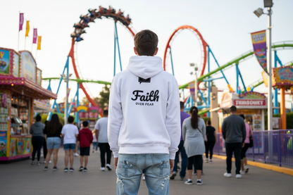 Youth Faith Heavy Blend Embroidered Hoodie