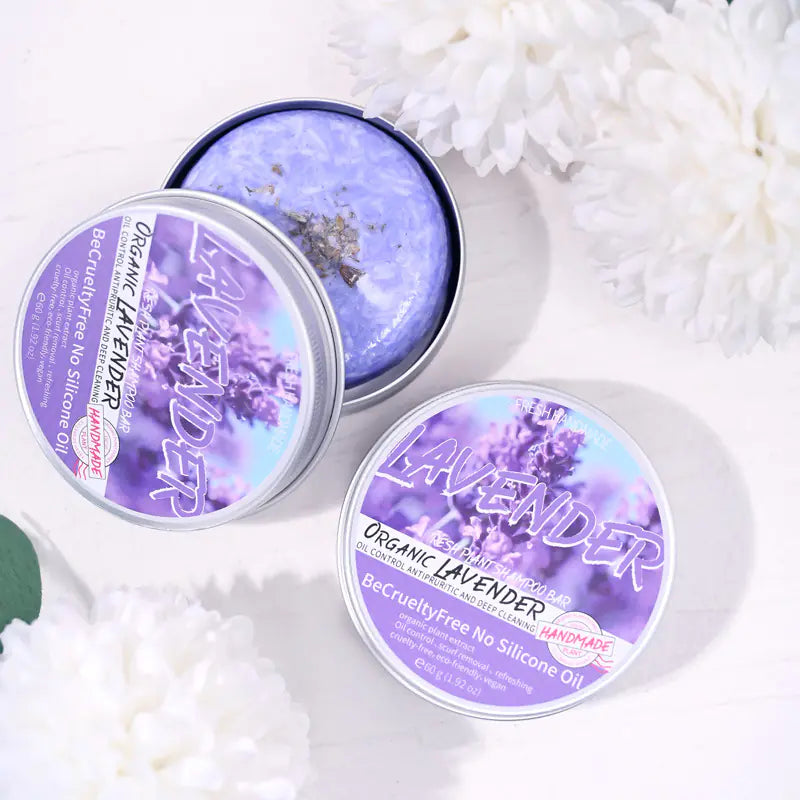 Lavender Handmade Shampoo Soap Bar for Moisture Control