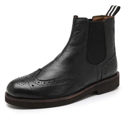 Children's Abrasion-Resistant Leather Boots