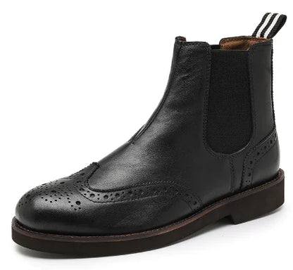 Children's Abrasion-Resistant Leather Boots