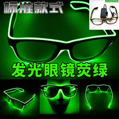 LED Neon Glasses for Music Parties and Events