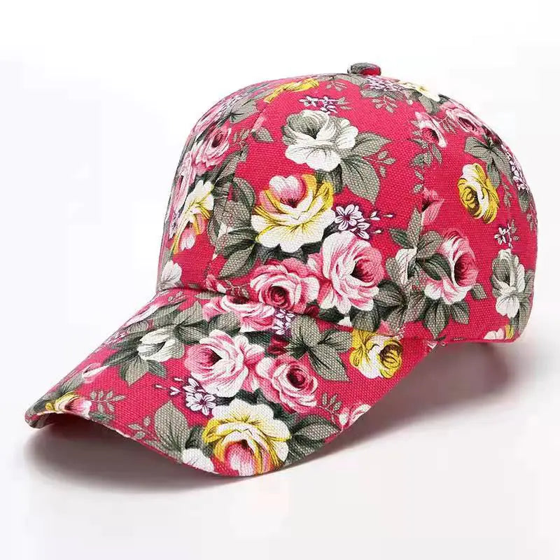 Casual Floral Sun Hat for Women