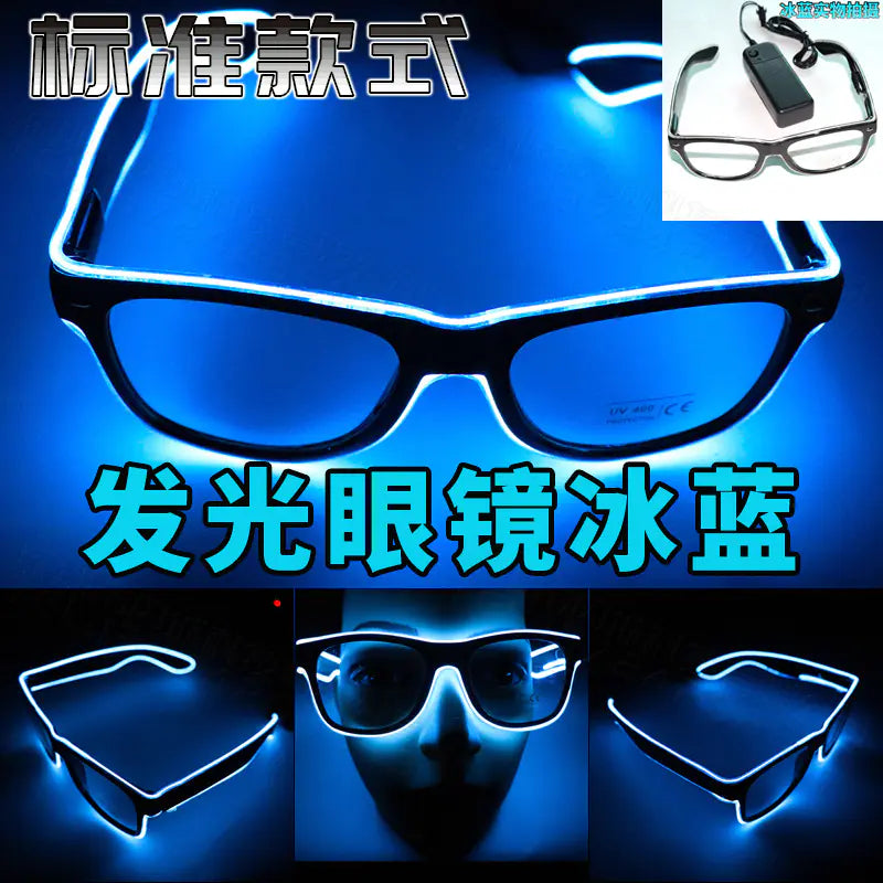 LED Neon Glasses for Music Parties and Events