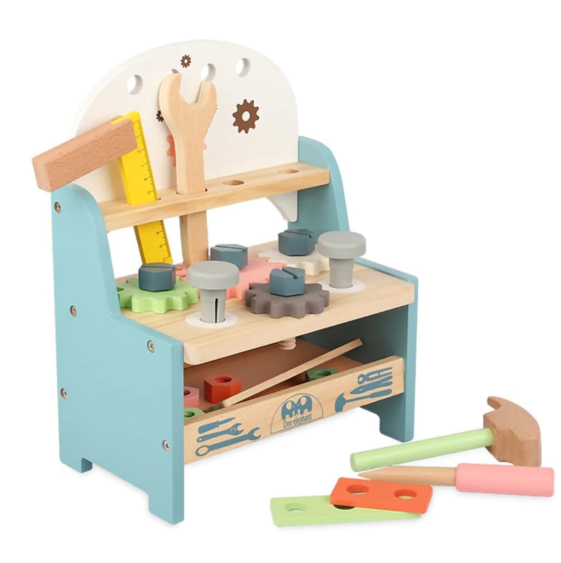 Wooden Kids’ Tool Bench Toy