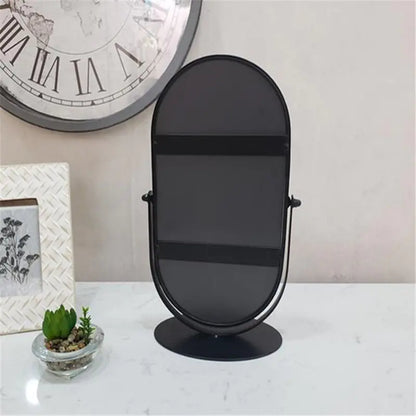 Nordic Retro Desktop Vanity Makeup Mirror