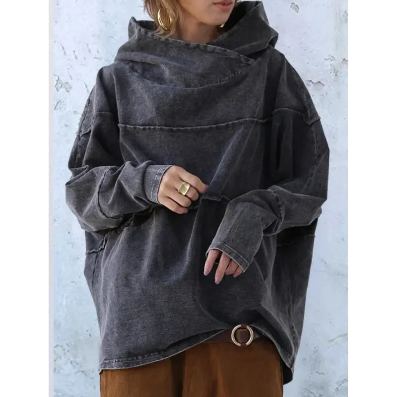 Casual Grey Denim Shirt