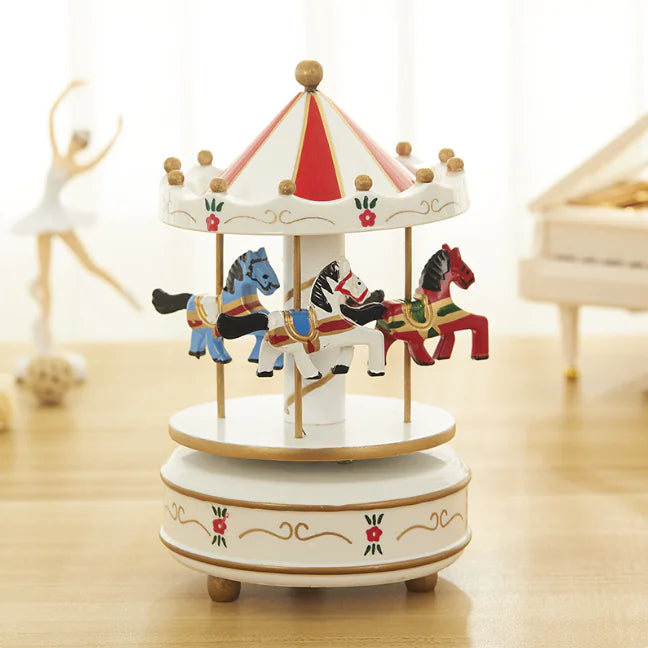 Classic Carousel Music Box